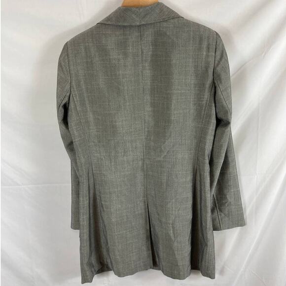 Garfield & Marks Grey Longline Open Front Cardigan 6 - Picture 4 of 5